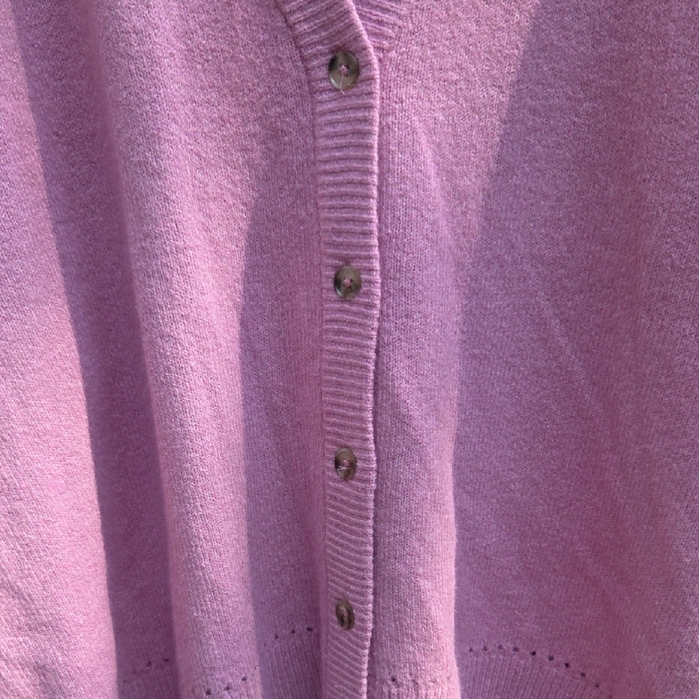 Torrid Super Soft Rose Pink Women's Button Up Cardigan - Picture 4 of 5